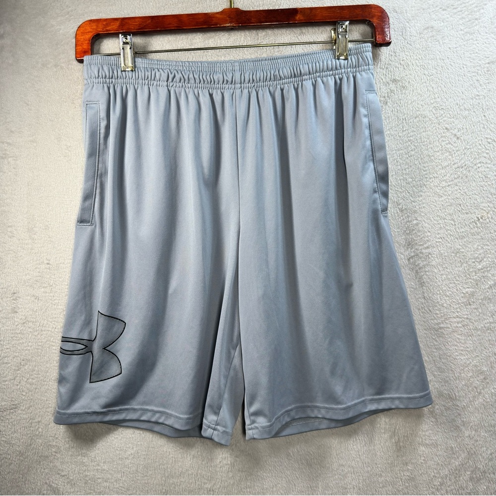 Under Armour Men's UA Tech™ Graphic Shorts  Gray‎ Men’s L Loose Fit Lightweight